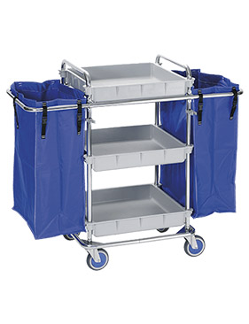 CARRO BANDEJAS Y PERCHERO